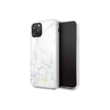Carregar imagem no visualizador da galeria, Capa de Smartphone Guess Mármore Apple iPhone 13 Pro Branca