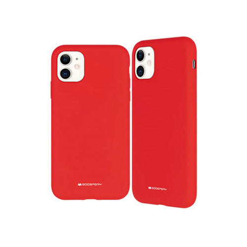 Capa de Smartphone Mercury Silicone Cover Apple iPhone 13 Vermelho