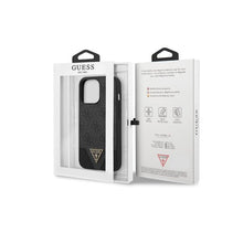 Carregar imagem no visualizador da galeria, Capa de Smartphone Guess PU Metal Logo Apple iPhone 13 Cinza