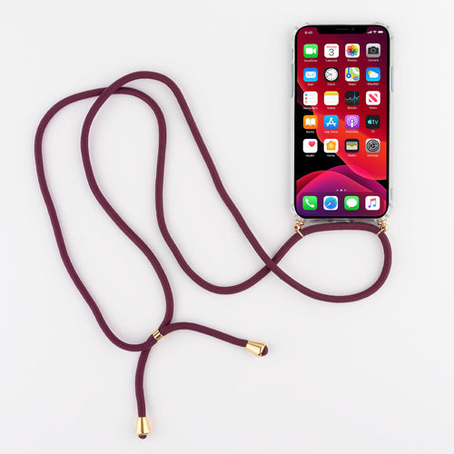 Capa de Smartphone Smart Talk HangOn Colour Strap Apple iPhone 12/ 12 Pro Bordo