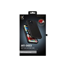 Carregar imagem no visualizador da galeria, Capa de Smartphone The Kase Anti-Shock Silicone Apple iPhone 13 Pro Preta