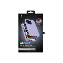 Carregar imagem no visualizador da galeria, Capa de Smartphone The Kase Anti-Shock Silicone Apple iPhone 13 Pro Lilás