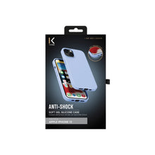 Carregar imagem no visualizador da galeria, Capa de Smartphone The Kase Anti-Shock Silicone Apple iPhone 13 Azul