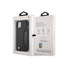 Carregar imagem no visualizador da galeria, Capa de Smartphone BMW Leather with Card Slot Apple iPhone 13 Preta