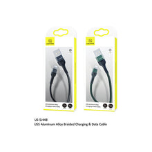 Carregar imagem no visualizador da galeria, Cabo Usams US-SJ448 U55 Lightning 1M Verde