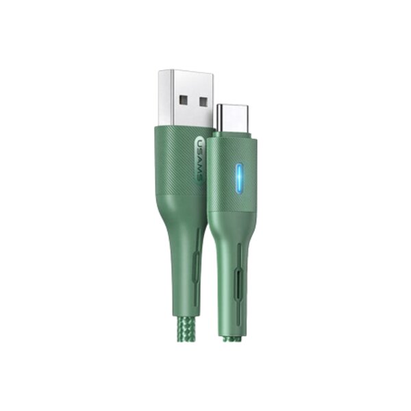 Cabo Usams U-Bob Series  Smart Power-off Type C 1.2M Preto