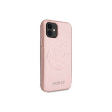 Carregar imagem no visualizador da galeria, Capa de Smartphone Guess Pele Apple iPhone 12/ Pro Rosa Dourada