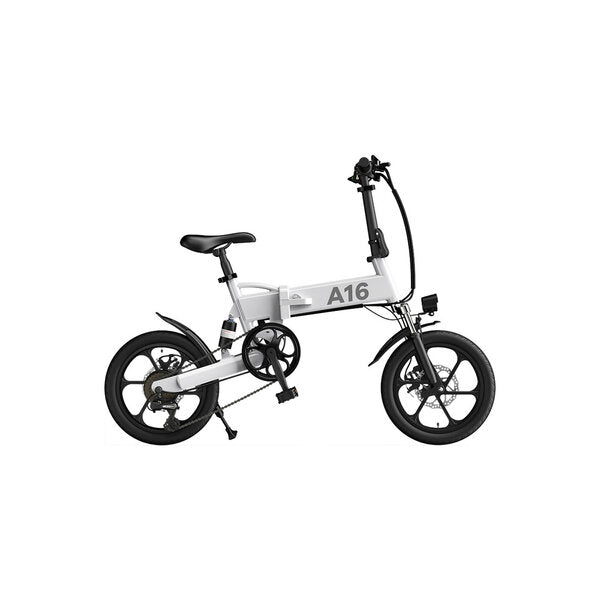 Bicicleta Elétrica ADO A16+ Branca