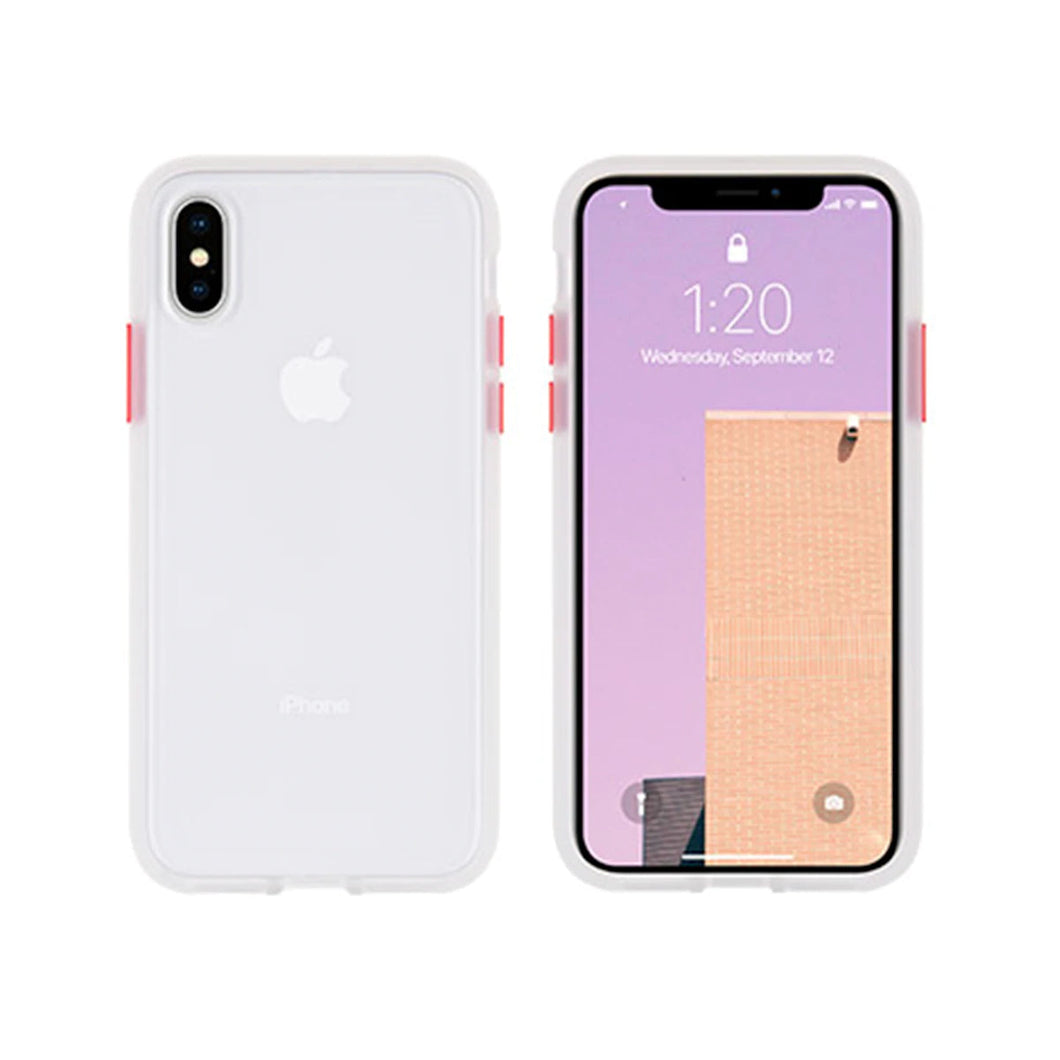 Capa de Smartphone Mercury Peach Garden Bumper Apple iPhone 13 Pro Transparente