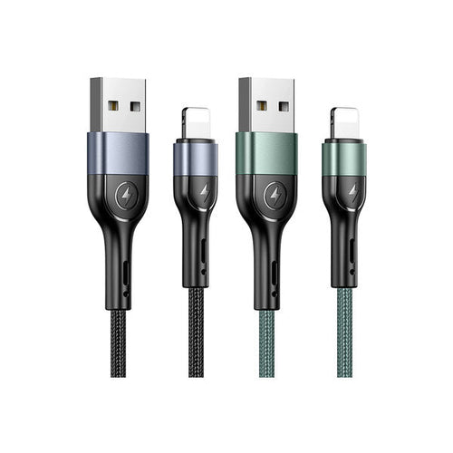 Cabo Usams US-SJ448 U55 Lightning 1M Preto