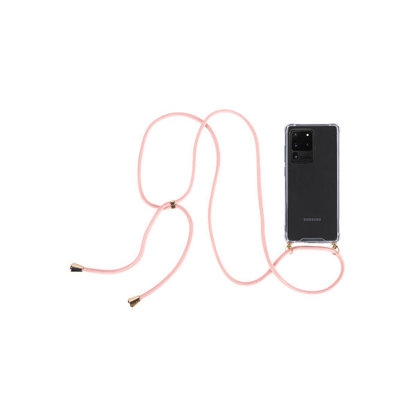 Capa de Smartphone Smart Talk HangOn Colour Strap Samsung Galaxy A21s Rosa Areia