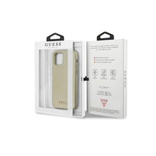 Carregar imagem no visualizador da galeria, Capa de Smartphone Guess Pele Apple iPhone 12/ Pro Dourada