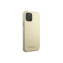 Carregar imagem no visualizador da galeria, Capa de Smartphone Guess Pele Apple iPhone 12/ Pro Dourada