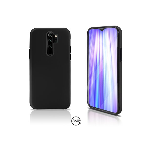 Capa de Smartphone Silicone Cover Xiaomi Mi Note 10/10 Pro Preta