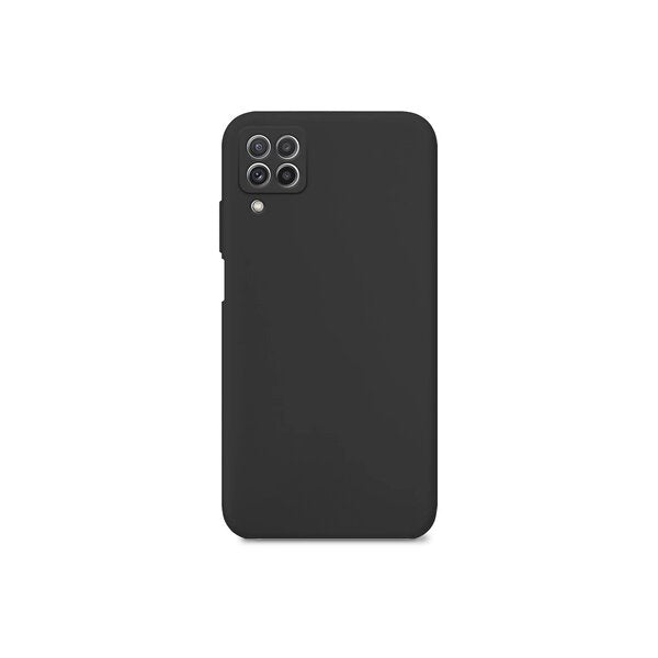 Capa de Smartphone Smart Talk Silicone Câmera Protect Samsung Galaxy A22 4G Preta