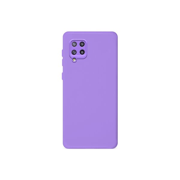 Capa de Smartphone Smart Talk Silicone Câmera Protect Samsung Galaxy A22 4G Lilás