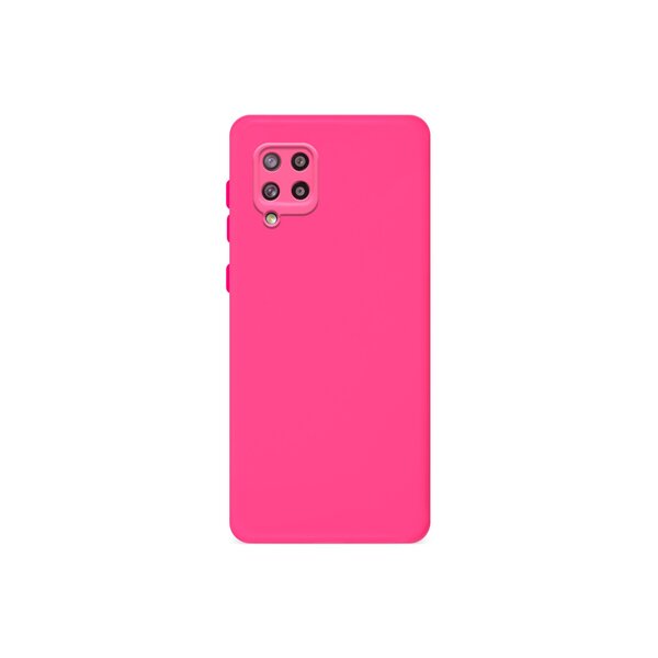 Capa de Smartphone Smart Talk Silicone Câmera Protect Samsung Galaxy A22 5G Rosa