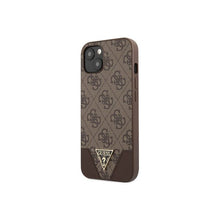 Carregar imagem no visualizador da galeria, Capa de Smartphone Guess PU Metal Logo Apple iPhone 13 Castanha