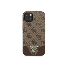 Carregar imagem no visualizador da galeria, Capa de Smartphone Guess PU Metal Logo Apple iPhone 13 Pro Castanha