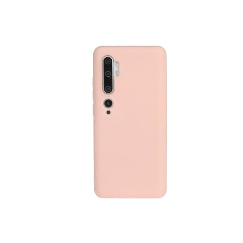 Capa de Smartphone Silicone Cover Xiaomi Mi Note 10/10 Pro Rosa Areia